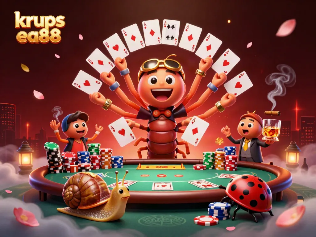 Experience thrilling gameplay in the krups ea88 casino scene with engaging characters and vibrant elements.